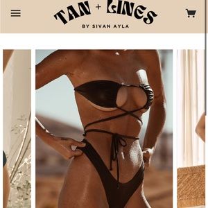 Tan lines by Sivan Ayla bikini set